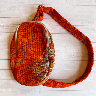 Kantha Sling Bag / Mini Backpack