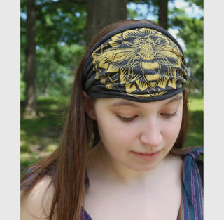 Bee Mandala Headband