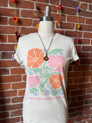 Not Like Other Girls Flower TShirt