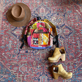 Day Tripper Patchwork Kantha Backpack