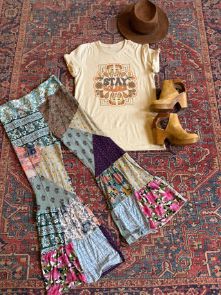 Stay Golden Retro Boho Tee