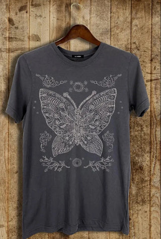 Etched Earth Butterfly Tshirt