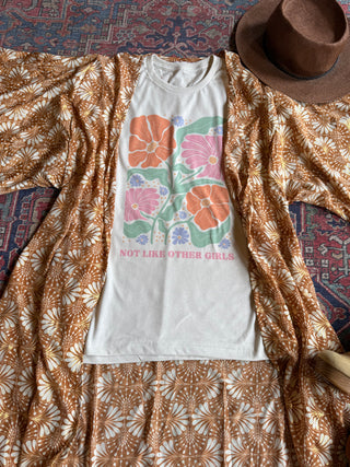 Not Like Other Girls Flower TShirt