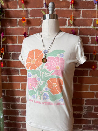 Not Like Other Girls Flower TShirt