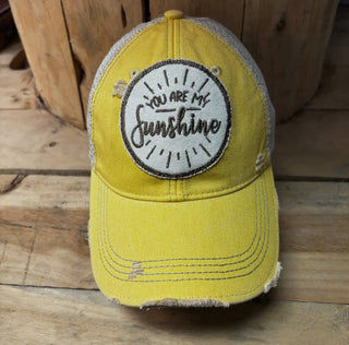 You Are My Sunshine Patch Hat