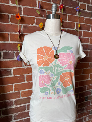 Not Like Other Girls Flower TShirt