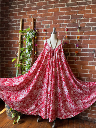 Delphia Recycled Sari Dress w/ Pockets