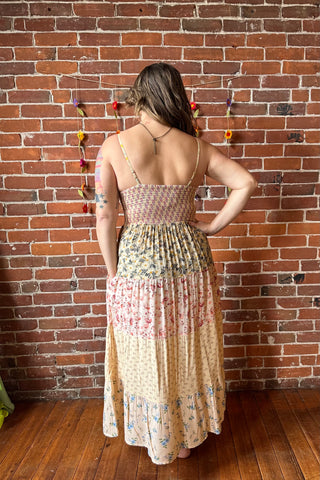 Spring Soul Tiered Flowy Dress
