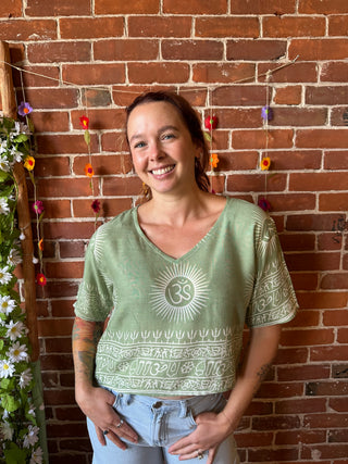 In Zen Mode Layering Boxy Crop Top - Multiple Colors Available