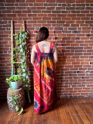 Sugar Magnolia Tie Dye Dress 100% Cotton
