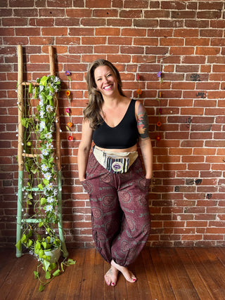Mushroom Hemp Fanny Pack