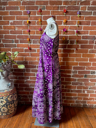 Celestial Dress Sun, Moon + Stars - Purple