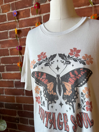 Vintage Soul Monarch Butterfly Tee