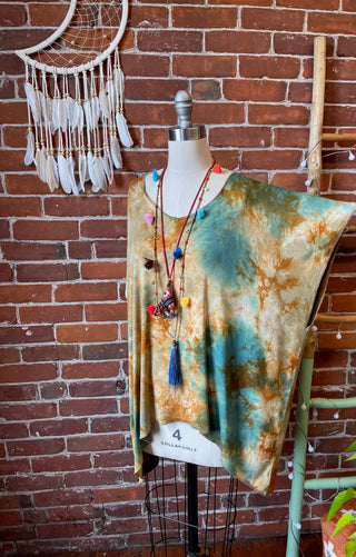 Callisto Tie Dye Free Flowing Tunic / Top