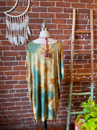 Callisto Tie Dye Free Flowing Tunic / Top