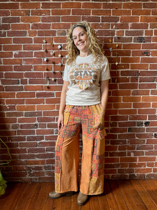 Stay Golden Retro Boho Tee