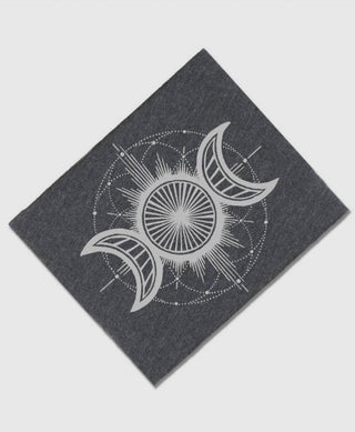 Moon Mirror Headband in Charcoal
