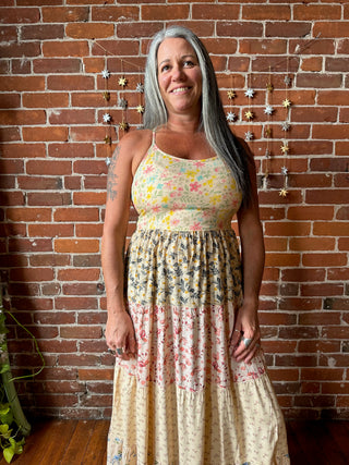 Spring Soul Tiered Flowy Dress