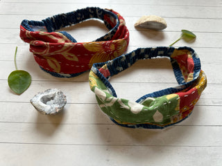 Reversible Cotton Kantha Headband