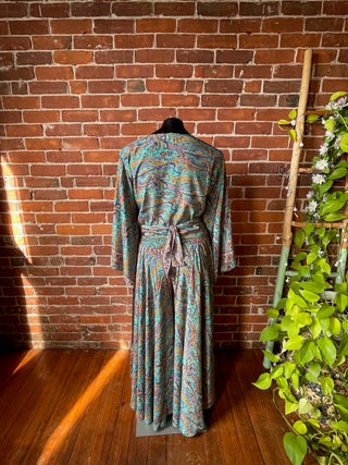 The Muse In Turquoise  Top + Pants Combo