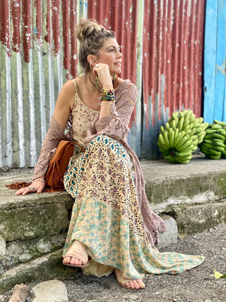 Spring Soul Tiered Flowy Dress