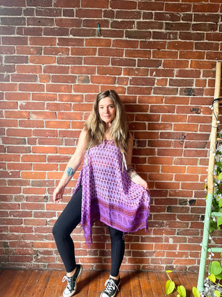 Dahlia Tank Top Purple
