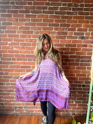 Dahlia Tank Top Purple