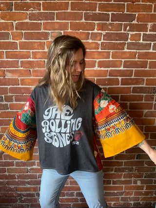 SEND IN YOUR OWN TEE or Sweatshirt - Custom Bell Sleeve Style