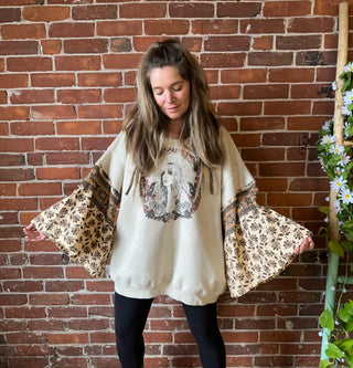SEND IN YOUR OWN TEE or Sweatshirt - Custom Bell Sleeve Style