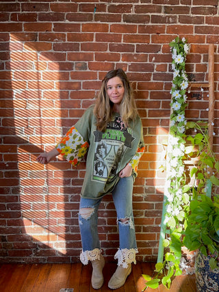 SEND IN YOUR OWN TEE or Sweatshirt - Custom Bell Sleeve Style