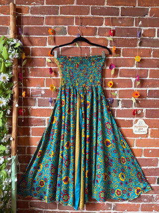 Festival Drift Recycled Sari Palazzo Pants - Fair Trade Made