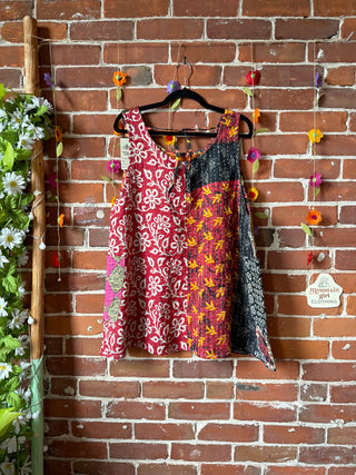 Bohemian Journey Kantha Tank - Fair Trade Made