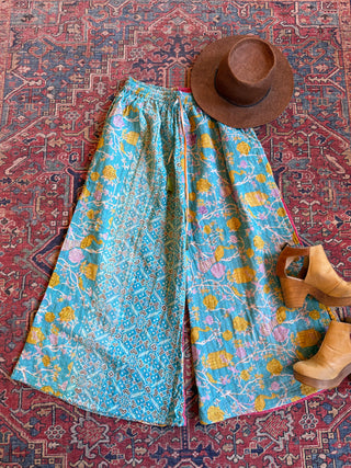 Genevieve Kantha Wide Leg Pants