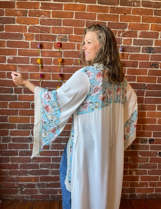 Summer Boho Vibes Angel Sleeve Kimono