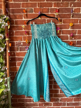 Festival Drift Recycled Sari Palazzo Pants - Fair Trade Made