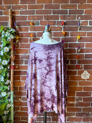 OOAK Summer Collection - Callisto Kantha Crescent Moon Tunic Poncho Top