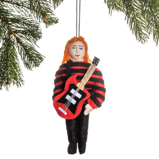 Kurt Cobain Inspired Ornament - Fair Trade Made