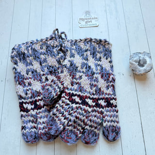 Party Like It's the 90s Wool Knit Gloves-Fair Trade Made- Final Sale
