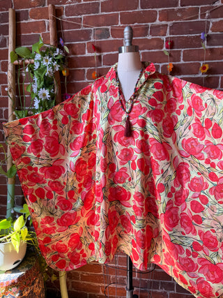 Mellow Yellow Mini Dress / Kaftan Tunic Top