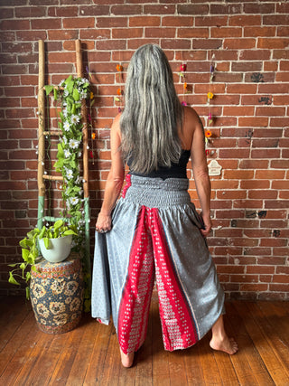 Festival Drift Recycled Sari Palazzo Pants - Fair Trade Made