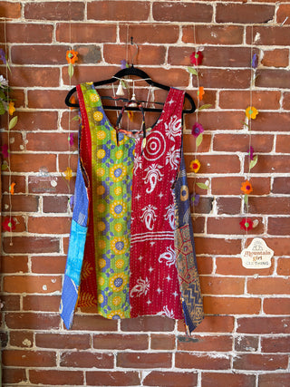 Bohemian Journey Kantha Tank - Fair Trade Made