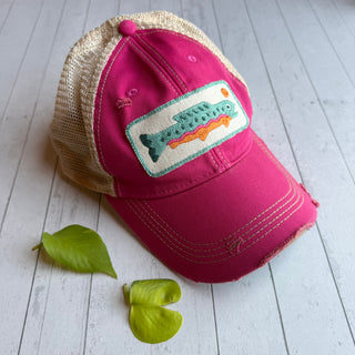 Rainbow Trout Patch Hat
