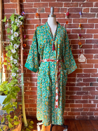 Riverstone Kantha Robe Kimono - Fair Trade Made