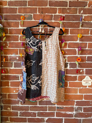 Bohemian Journey Kantha Tank - Fair Trade Made