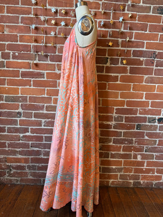 Delphia Recycled Sari Dress w/ Pockets