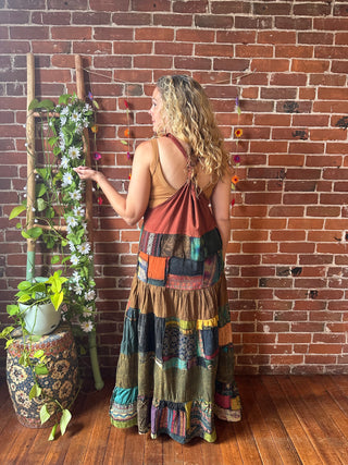 Juniper Patchwork Maxi Dress