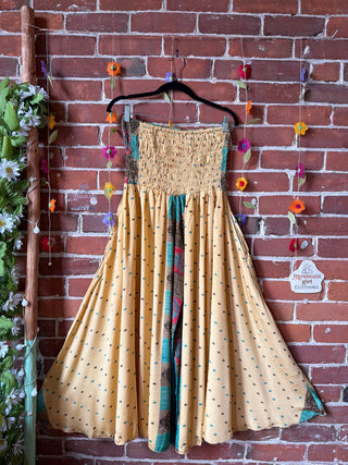 Festival Drift Recycled Sari Palazzo Pants - Fair Trade Made
