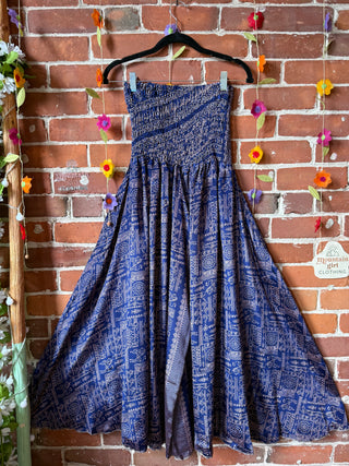 Festival Drift Recycled Sari Palazzo Pants - Fair Trade Made