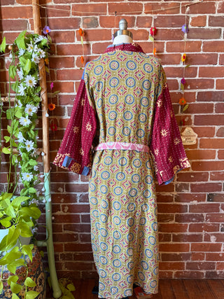 Riverstone Kantha Robe Kimono - Fair Trade Made