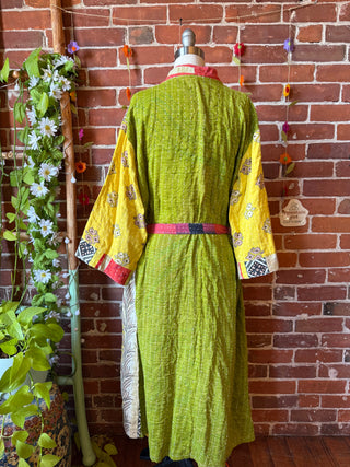 Riverstone Kantha Robe Kimono - Fair Trade Made